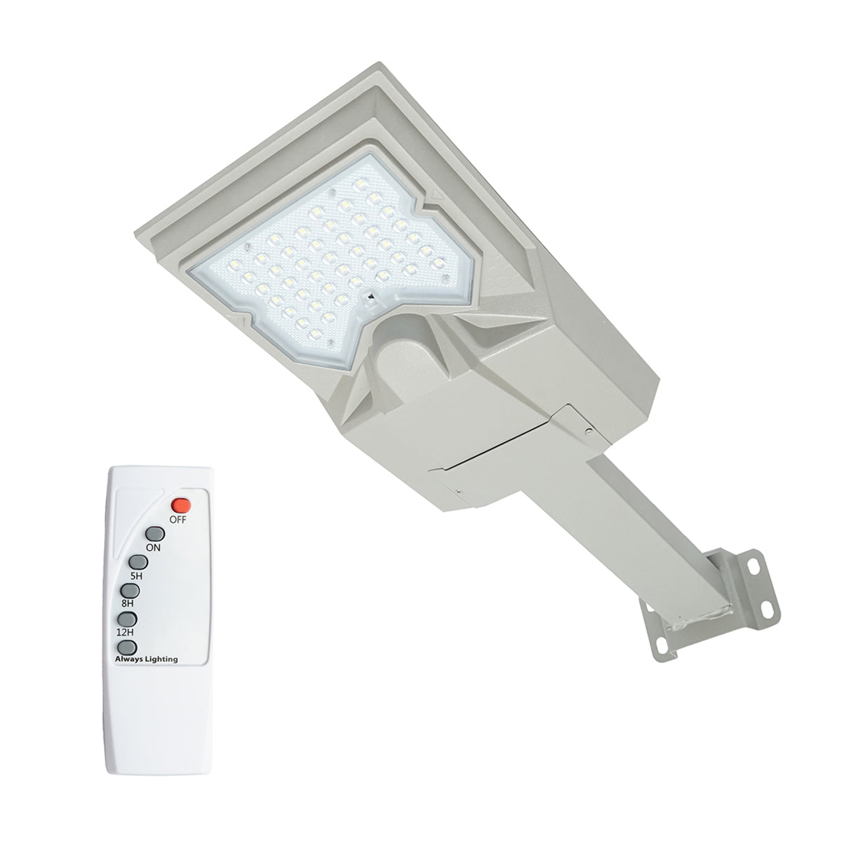 200W LED solar street lamp, 6500K, IP65 with solar panel and remote control Breckner Germany